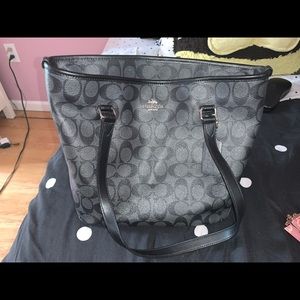 BLACK COACH PURSE